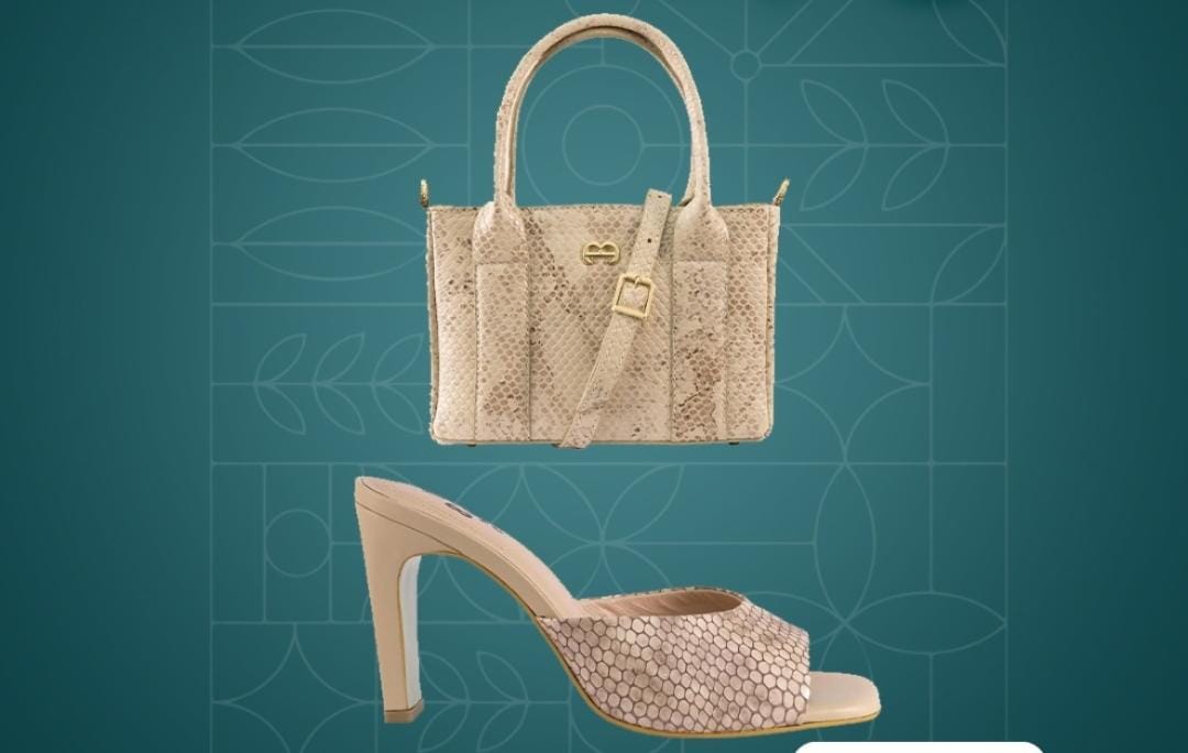 باقة نسائية شنطة مع حذاء